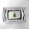 christmas melamine tray